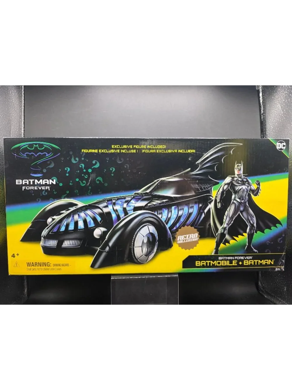 Batman Forever Batmobile + Batman Figure Retro Collection Exclusive
